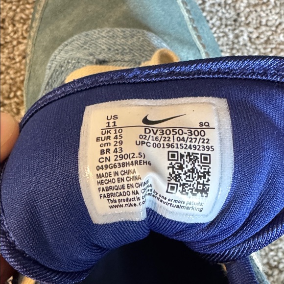 Men’s Nike Air Max 1 Premium ‘Dirty Denim’ - Picture 8 of 8